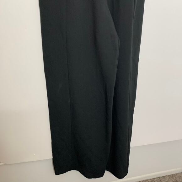 Black Halo Delia Wide Leg Jumpsuit Womens Black Size 6 - Picture 15 of 16